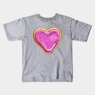 Valentine's Day Heart Sugar Cookie Pattern by Robert Phelps Kids T-Shirt
